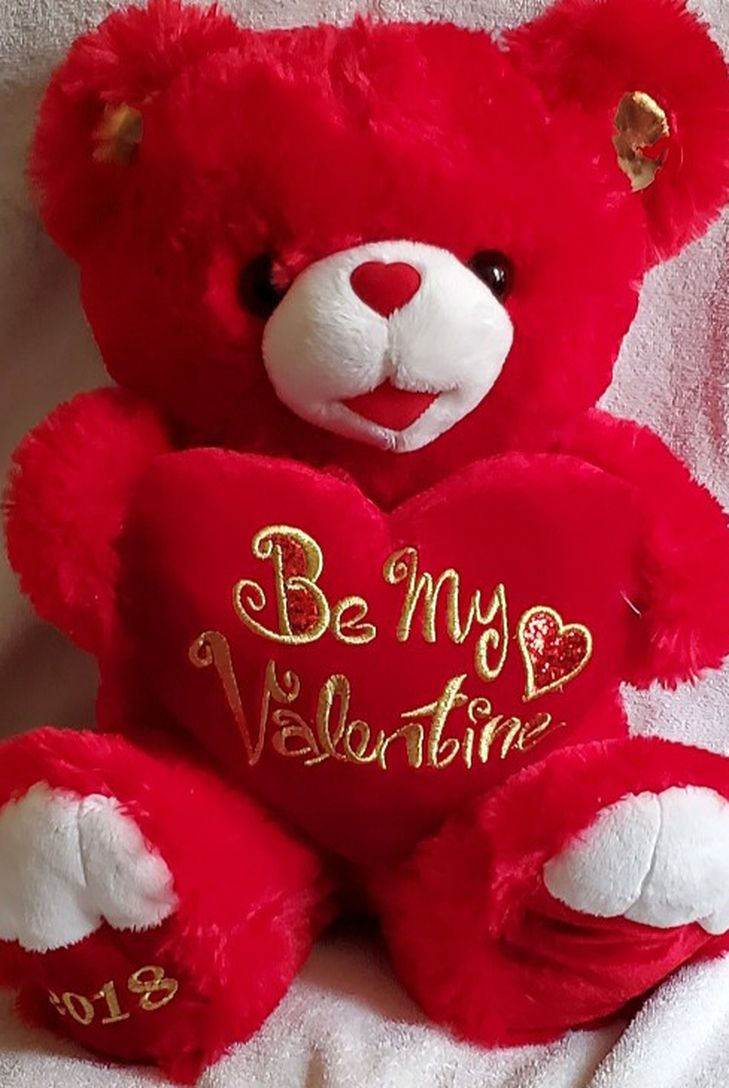 Dan Dee 2018 "Be My Valentine" Sweetheart Teddy Bear