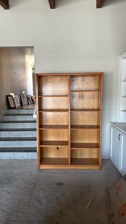 Double bookshelf