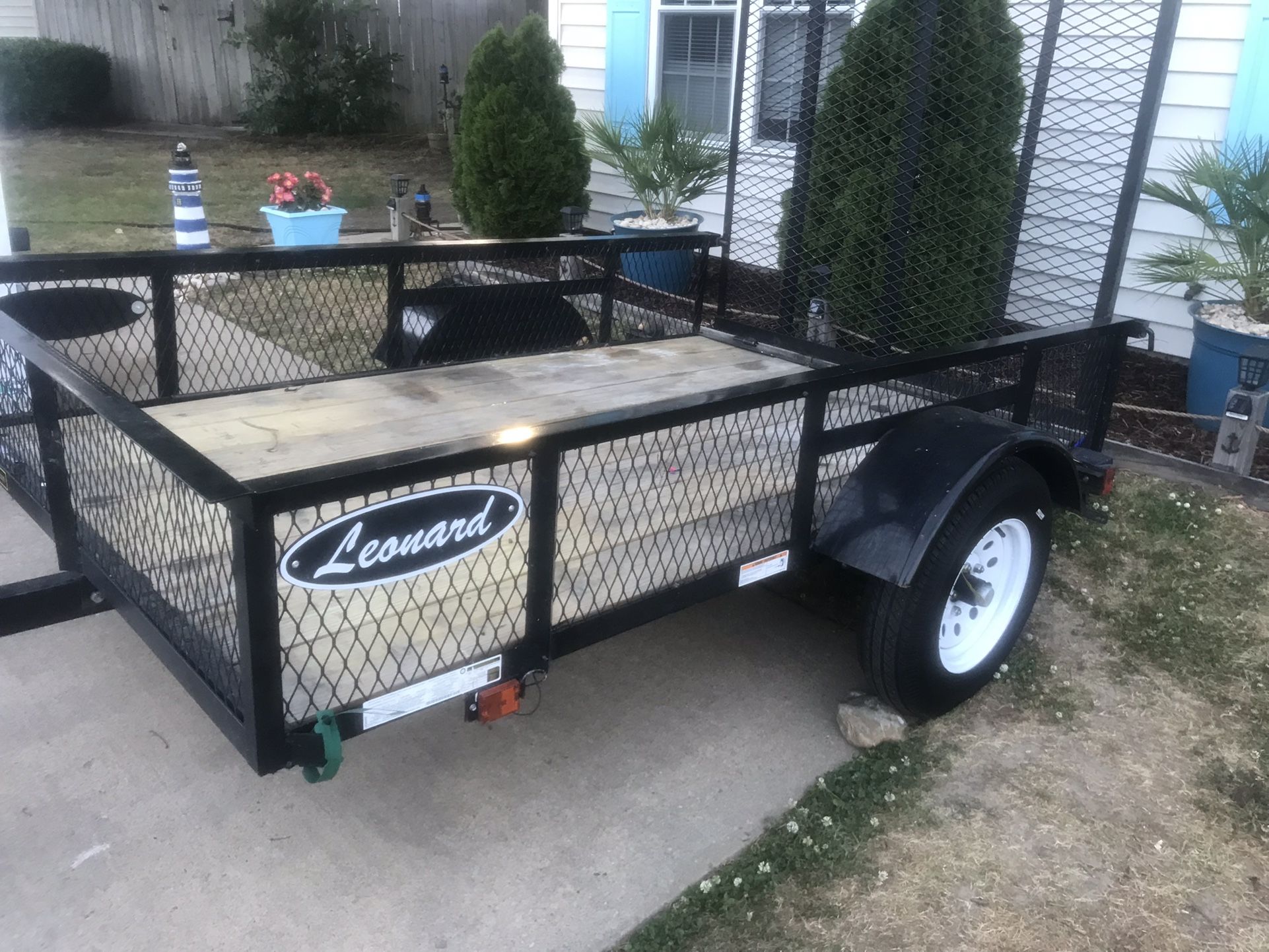 2020 Leonard Utility Trailer 5x8 for Sale in Virginia Beach, VA OfferUp
