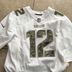 Medium Aaron Rodgers Salute To Service Jersey  Green Bay Packers NFL Jersey