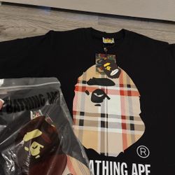 BAPE x Burberry T-Shirt(NEW)