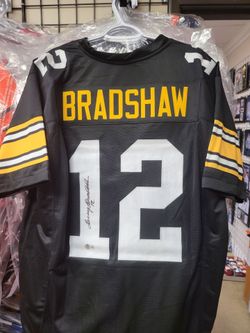 Steelers Terry Bradshaw Signed, Beckett-Certified Jersey