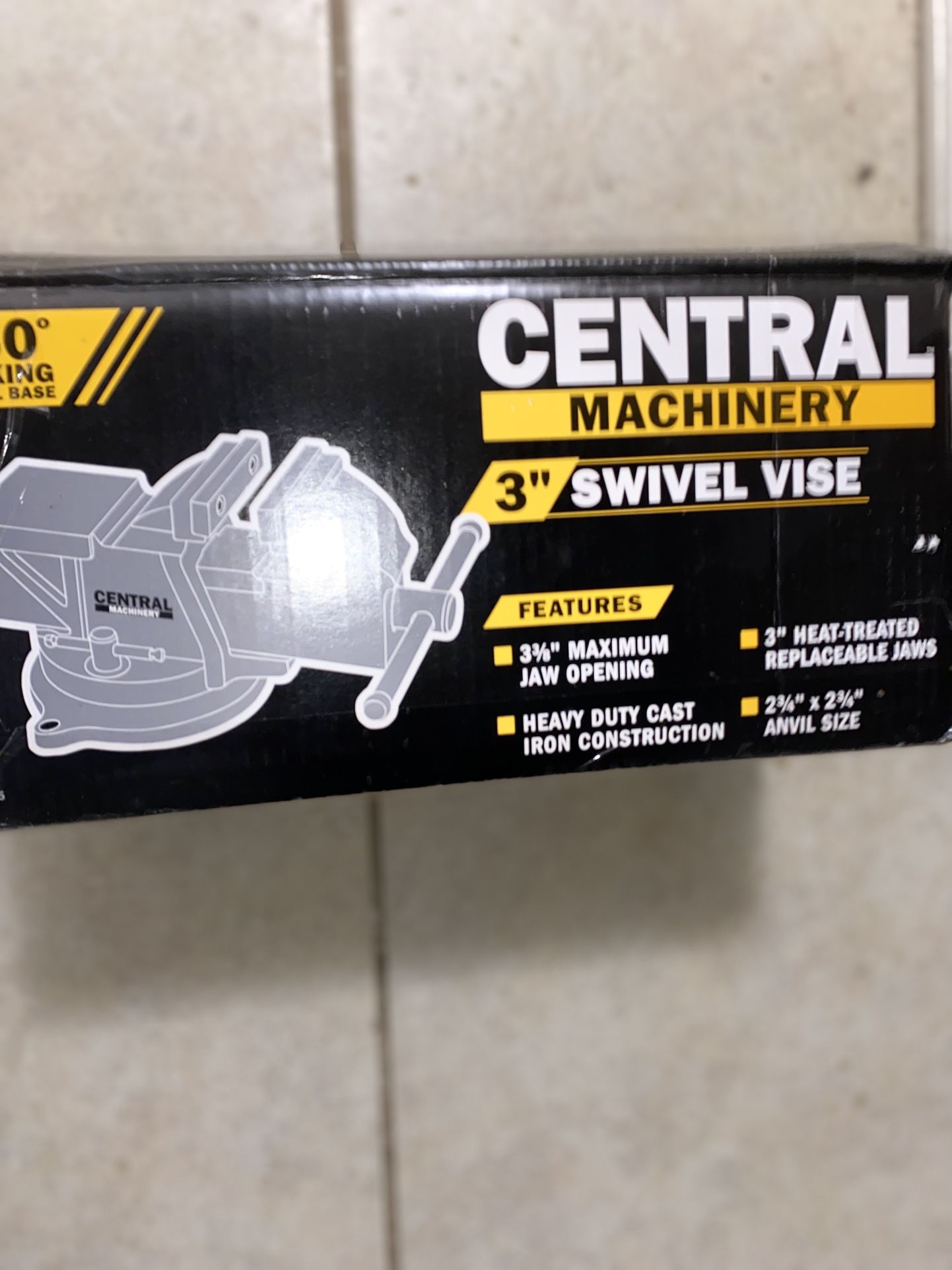 3 Inch Swivel Vise
