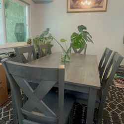 Dining Table With 6 Chairs 