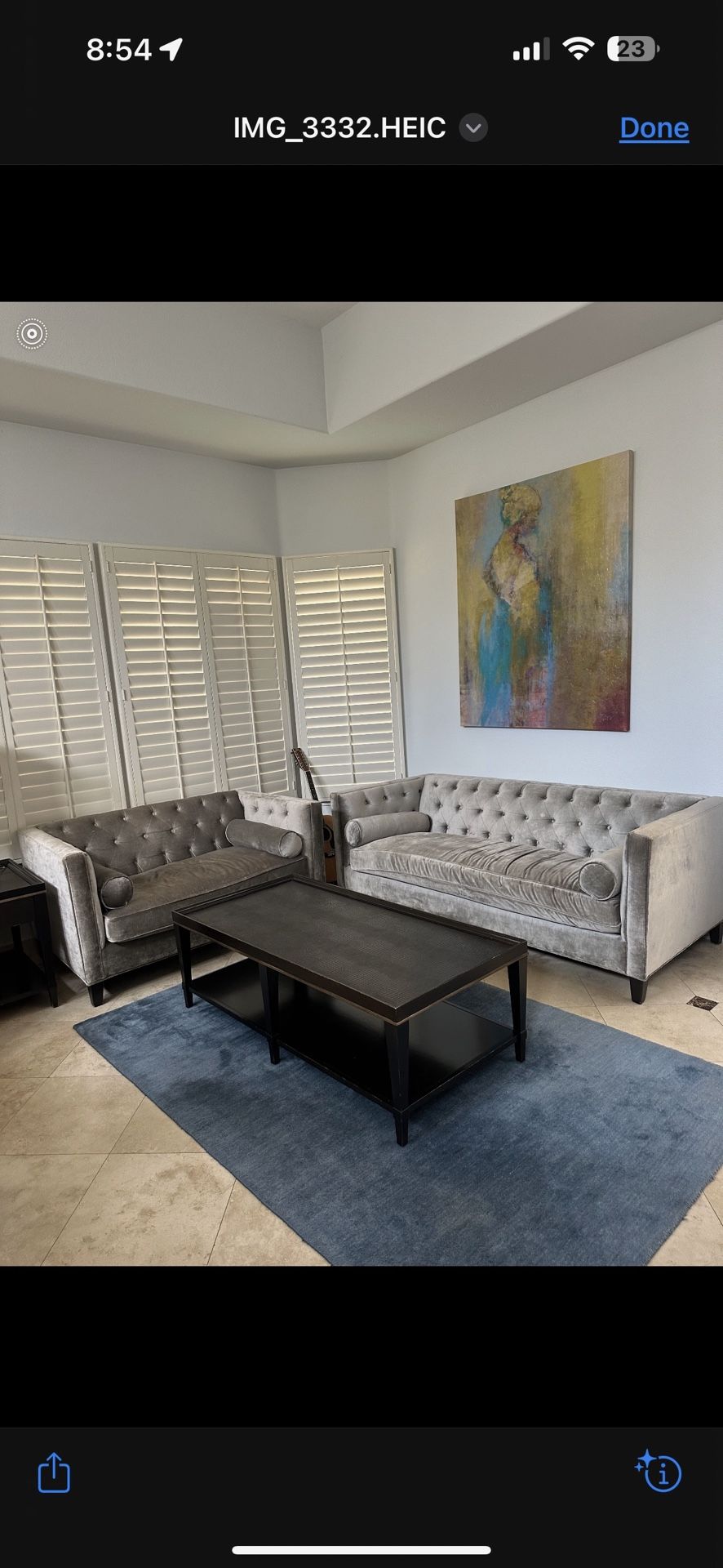 Couch Love Seat Coffee Table And Side Table