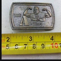 Mr. T Belt Buckle **10.00 Firm** Vintage 1983 by LEE Small Size