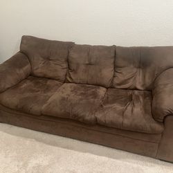 Comfortable 3 seater sofa + recliner for sale