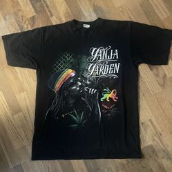 2010 Rare Ganja Garden Reggae Band T-shirt Mens Medium Tshirt
