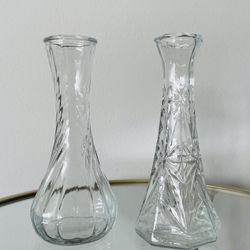 22 Glass Bud Vases
