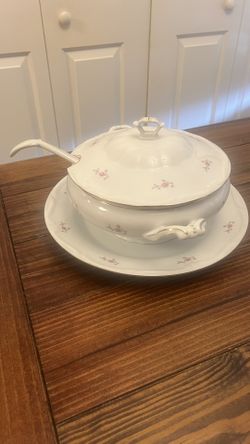 Beautiful Antique Serving Dish