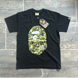 Bape Green Camo A Bathing Ape T-Shirt (Small)