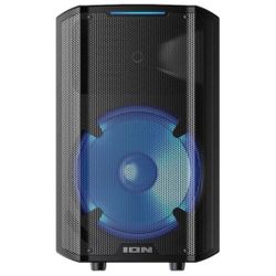 ION Audio - Trouper 300 - Battery-Powered Portable Speaker System with Multi-Channel Mixer and Lights - Black