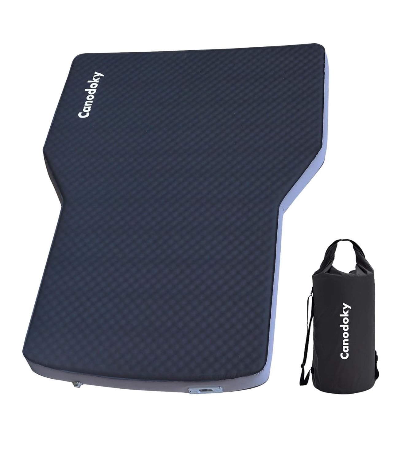 4" Ultra-Thick Hybrid Foam & Air SUV Mattress with Rechargeable 3-in-1 Built-in Pump, Quick Inflation & Deflation Car Camping Mattress All-Season Camp