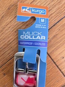 BNWT Kurgo Muck Collar CANADA SIZE MEDIUM 12-19"