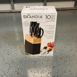Skandia 10 Piece Kitchen Knife Set - NEW