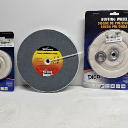 New Grinding And Buffing Wheels. $10 Takes All. Must Pick Up