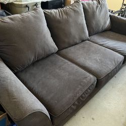 Charcoal Colored Sofa