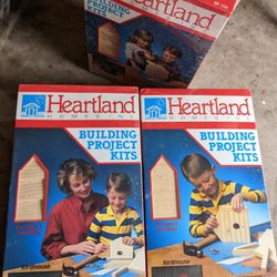 3 box Heartland building project kit( birdhouse/ bird feeder ( each $15