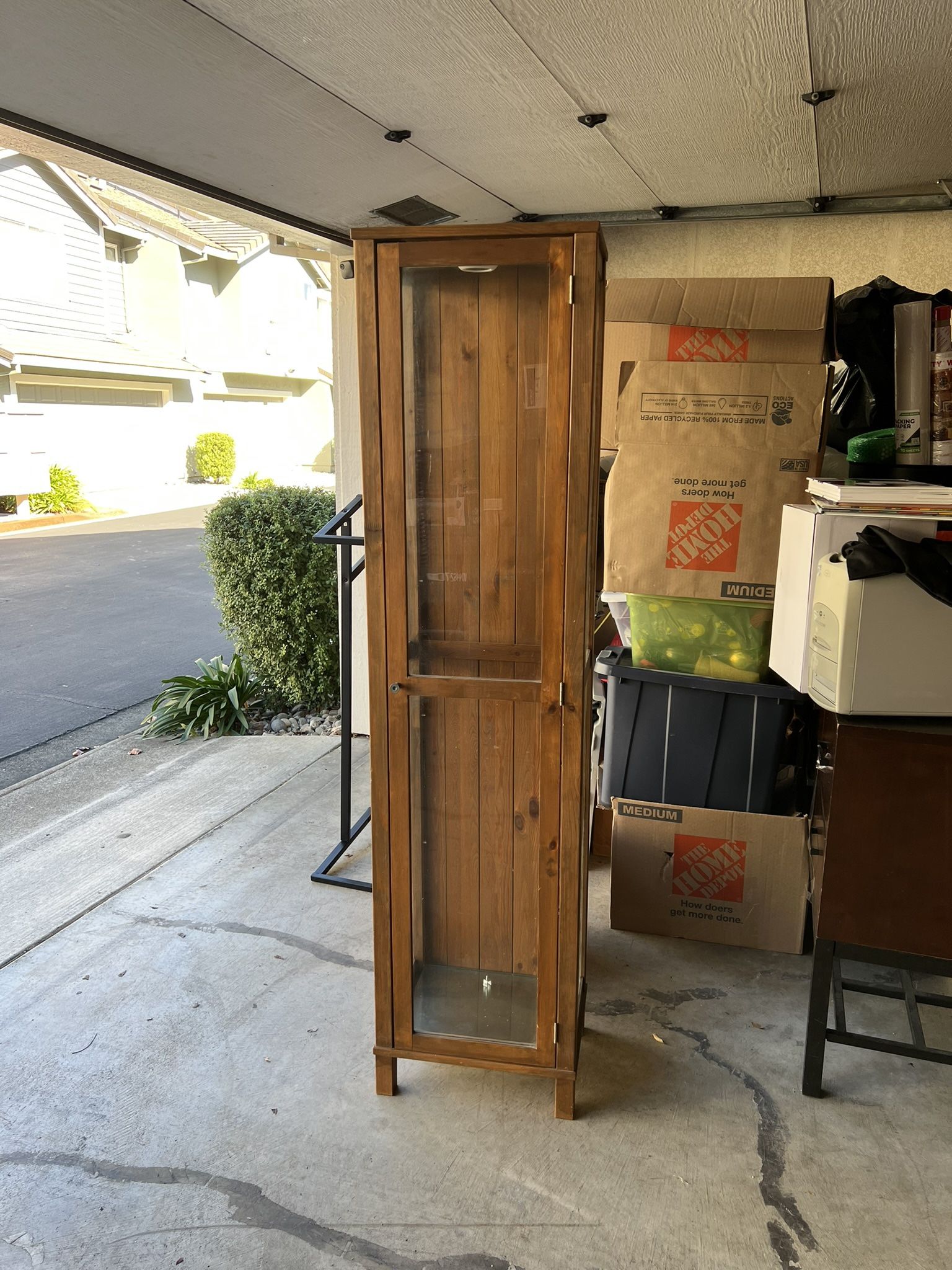 Glass display cabinet Great for a projects