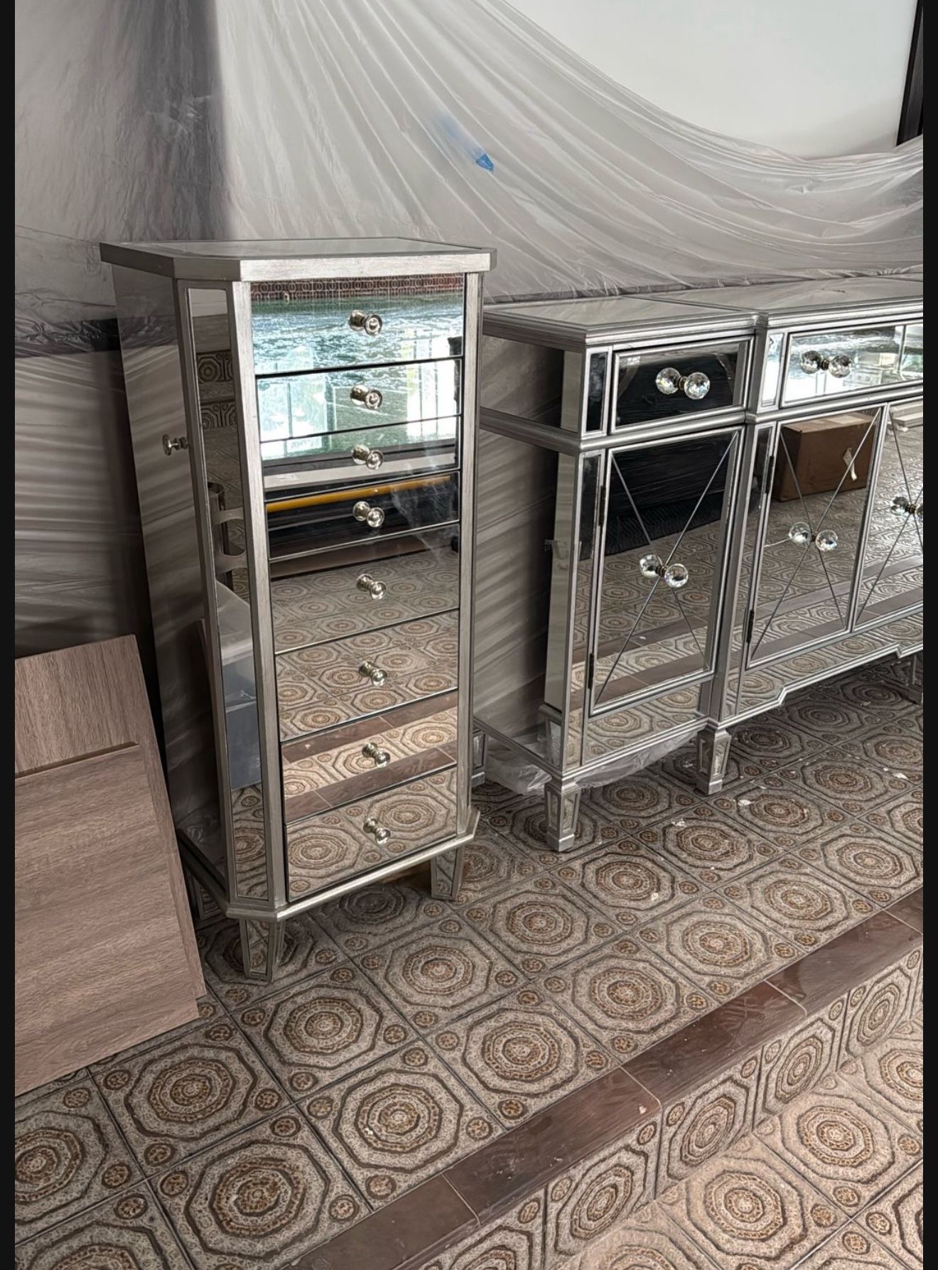 Mirror Jewelry Drawer