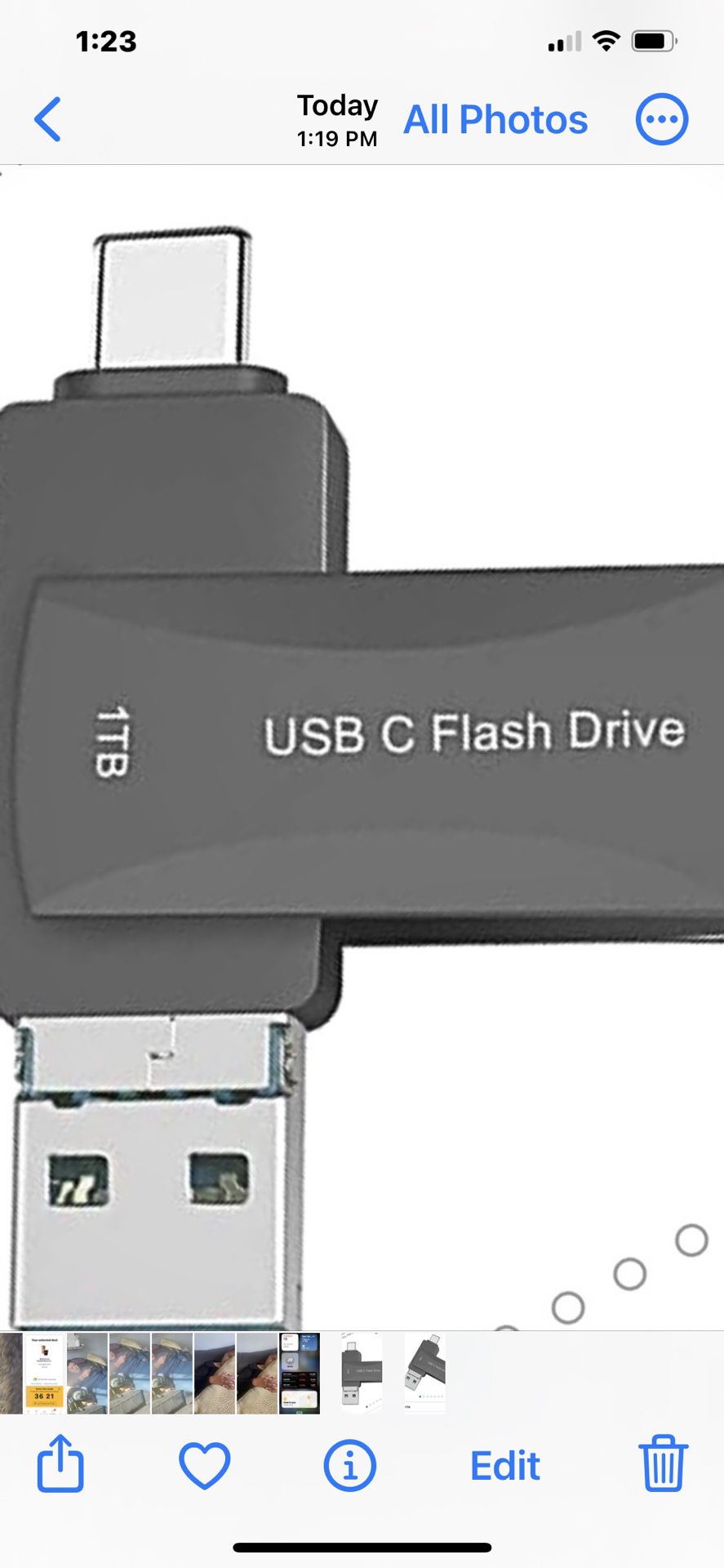 1 Tb Flash Drive New