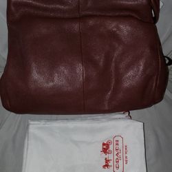 Vintage NWT Coach Madison bag in color Brick, Brand new