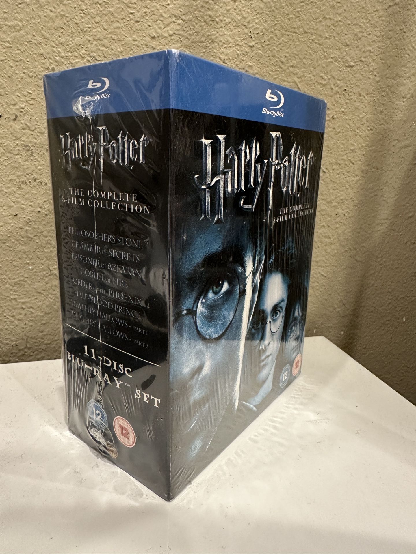 Harry Potter: The Complete 8-Film 8 Movie Collection Blu Ray DVD