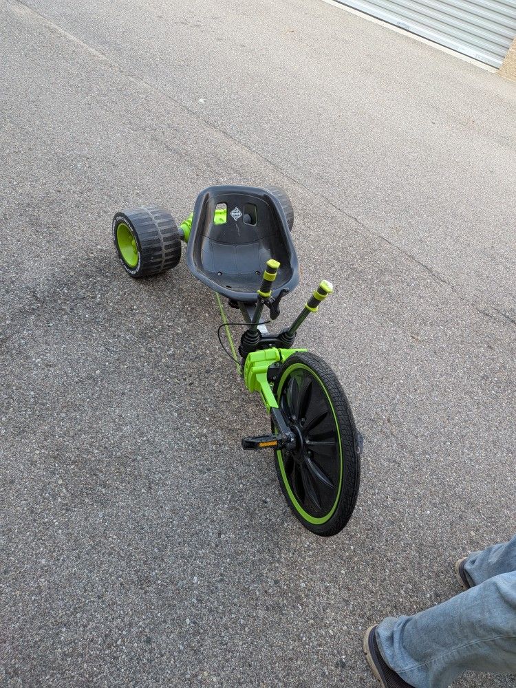 Huffy green machine drift trike tricycle bicycle bike
