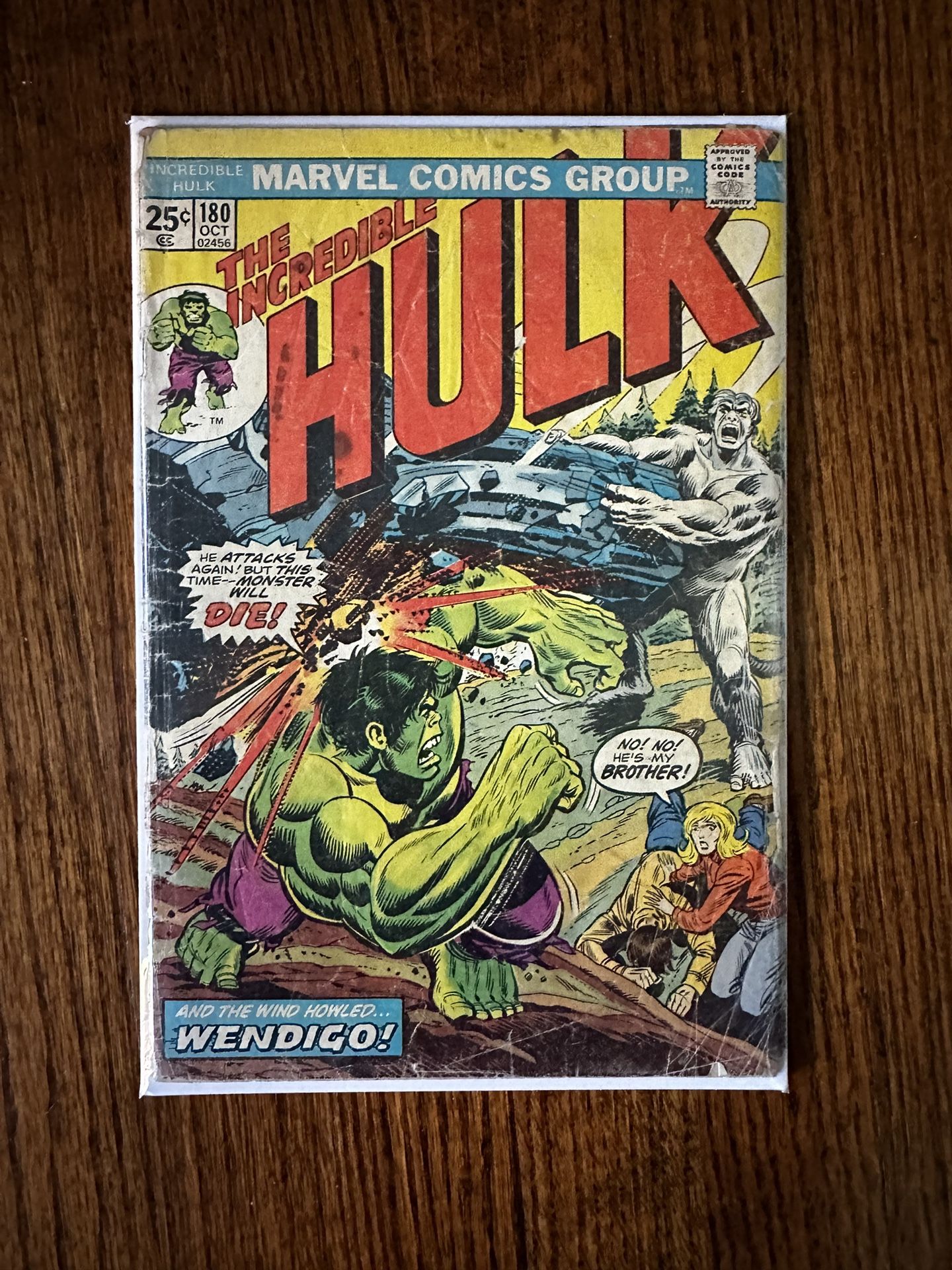 Incredible Hulk #180 1st Appearance of WOLVERINE