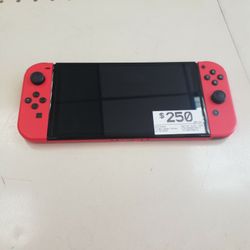 Red Nintendo Switch OLED 