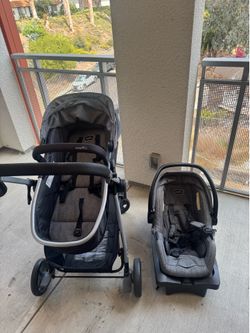 Evenflo stroller with car seat