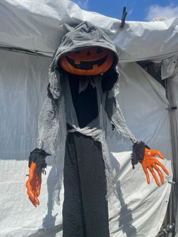 8ft Pumpkin Jack o Lantern