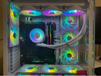 High-End White Gaming PC - AMD 9800X3D Build