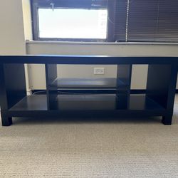 Black TV/Entertainment Stand