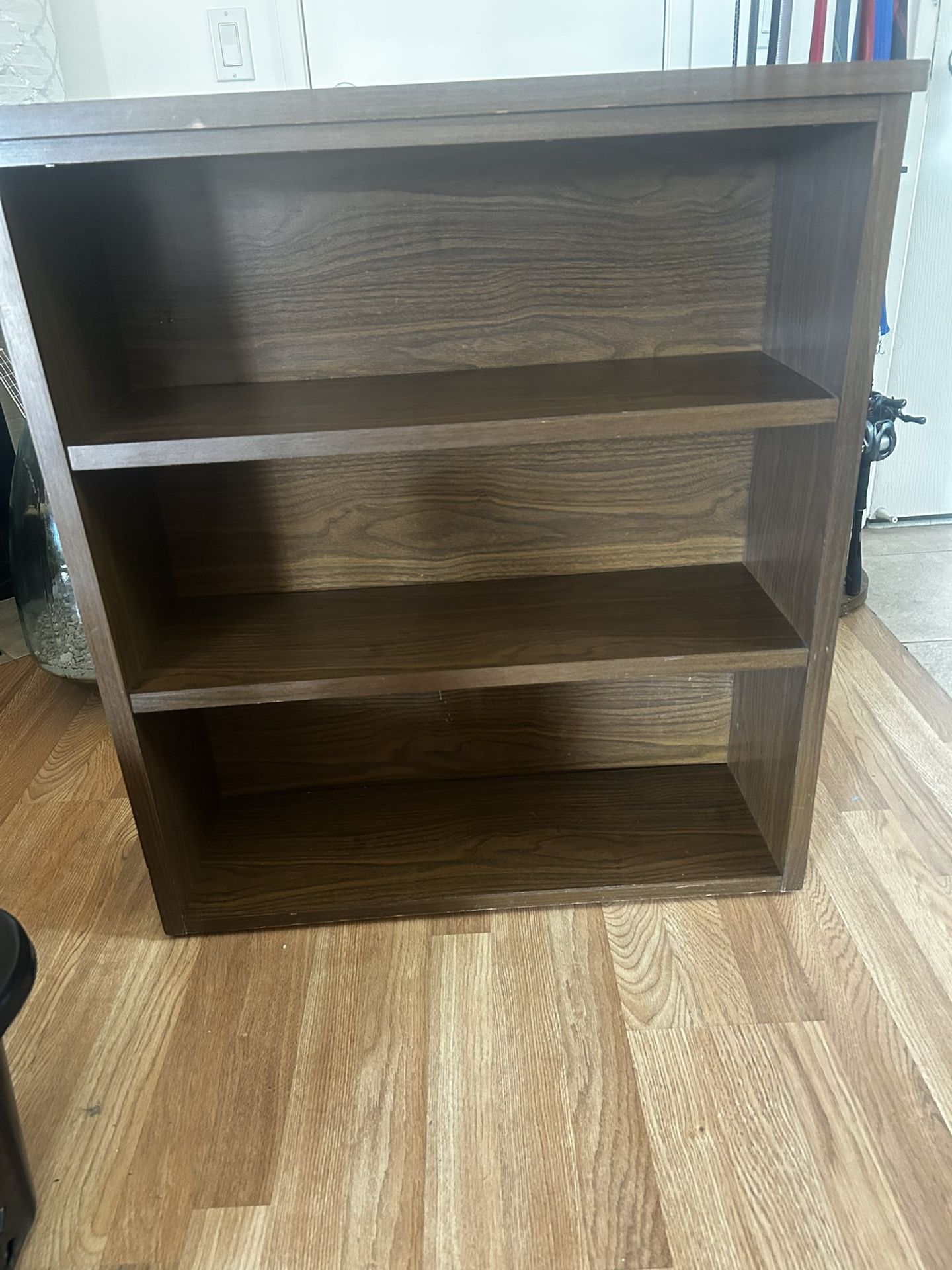 Wooden Bookshelf