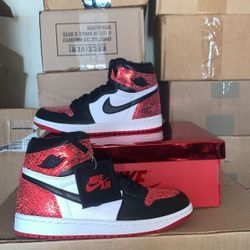 Brand New Nike Air Jordan 1 High OG' Ruby Size 7 