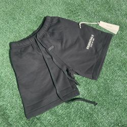 Black N White Essentials Shorts 