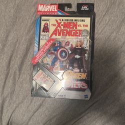 Marvel Universe Magneto And Captain America Figure Duo Pack