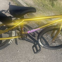 Fit Bike Co 2021 PRK BMX Bike (XS) (20" Toptube) (ED Gold)