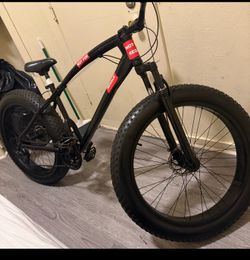 26 “ fat tires out road bike
