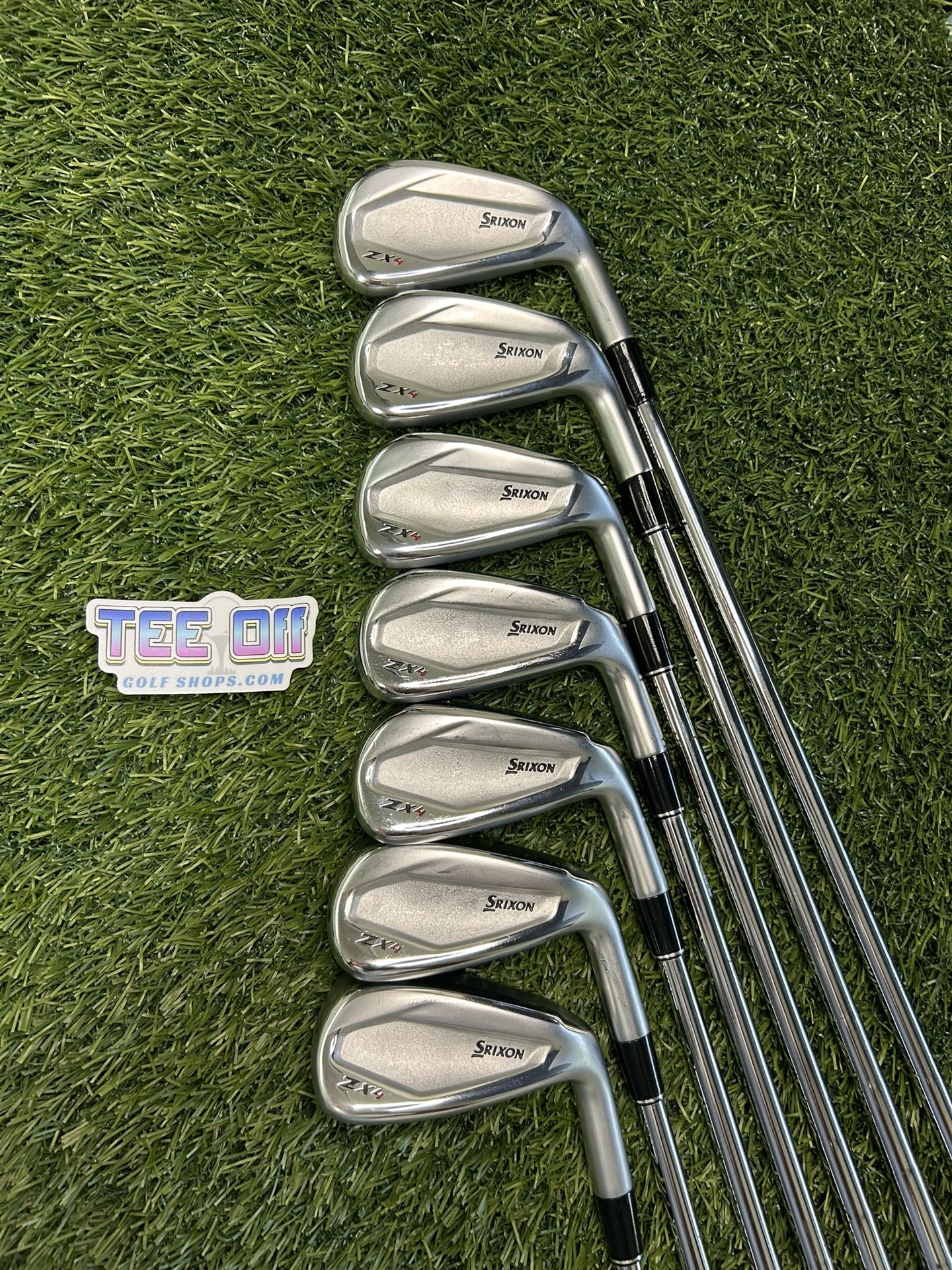 Srixon ZX4 Irons Set 4-PW NS Pro Regular Flex GP Grips RH