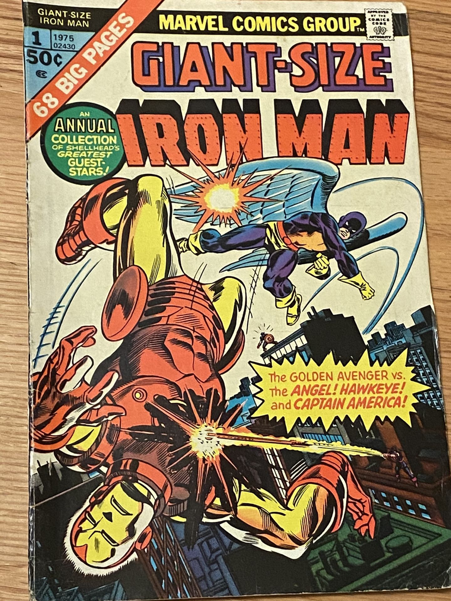 Giant size Iron Man 1 from 1975