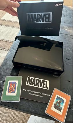 Silver Marvel two 1oz coins by Agoro