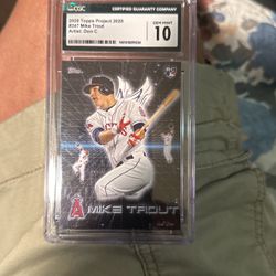 CGC10 Graded Mike Trout