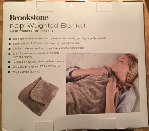Brookstone Weighted Blanket New In Box For Sale In Arlington Va Offerup