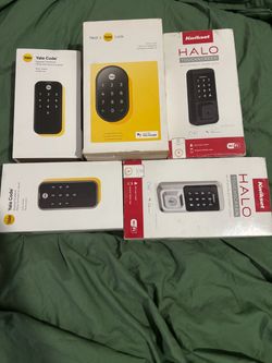 Nest x Yale lock halo lock read below