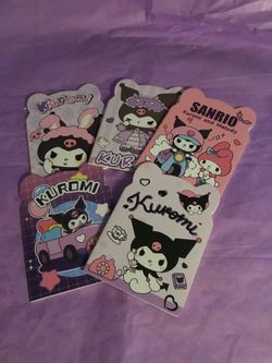 Kuromi small notebook each $1