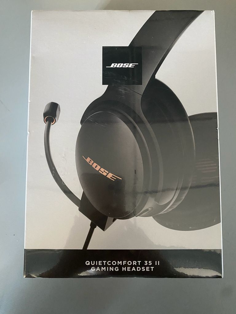 New.sealed. Bose - QuietComfort 35 II Gaming Headset – Comfortable Noise Cancelling Headphones - Black. Pick Up Only