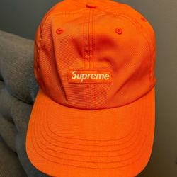 Supreme Cordura Small Box 6-Panel Peach