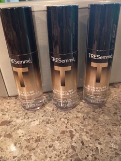 TRESemme hair fragrance new $6 each must pick up in Edinburg no holds